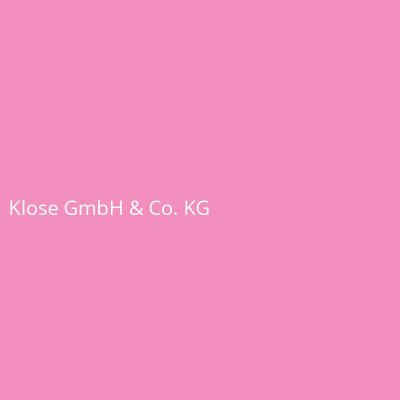 Klose GmbH & Co. KG