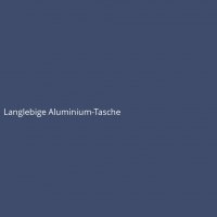 Langlebige Aluminium-Tasche